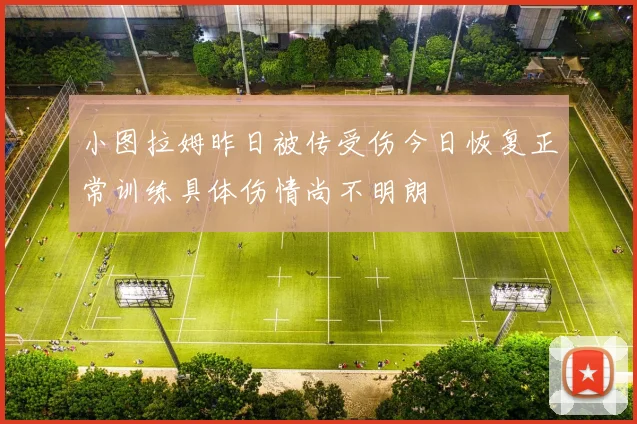 小图拉姆昨日被传受伤今日恢复正常训练具体伤情尚不明朗